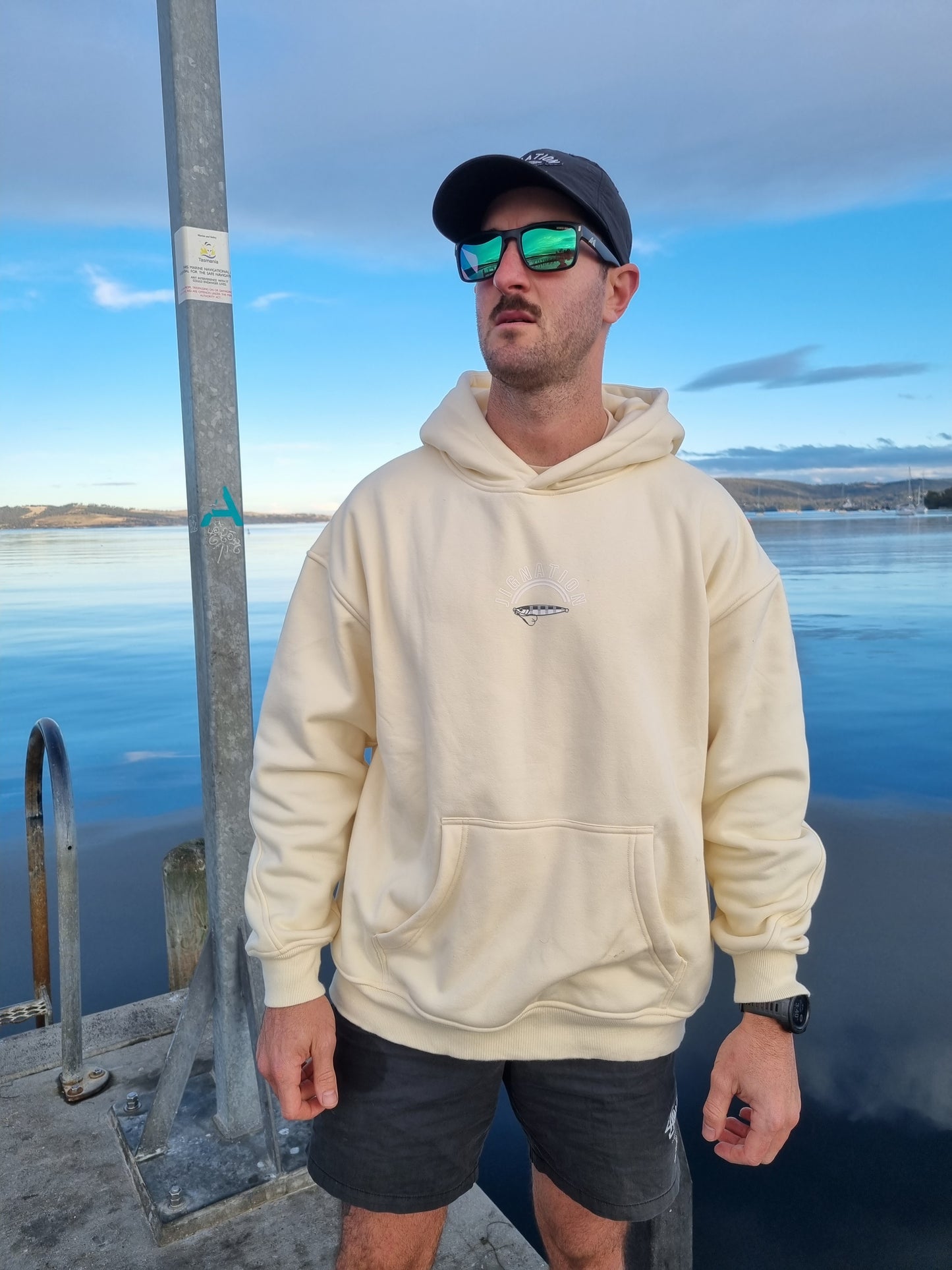 Jignation Oversize Chilly Days Hoodie Champagne