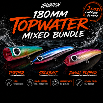 180mm Topwater Bundle