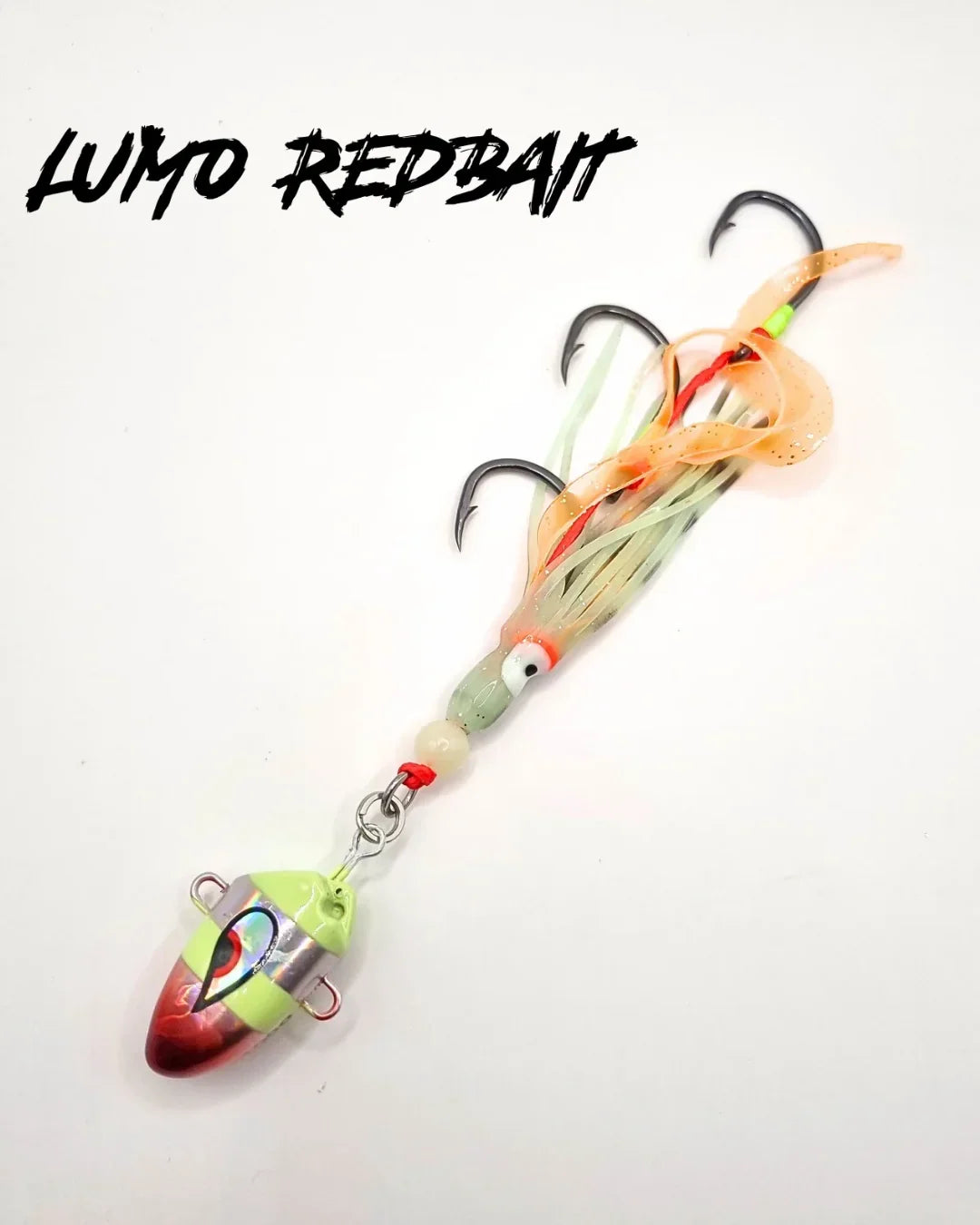 Jignation Bottom Dwella Hybrid Jig Lumo Redbait