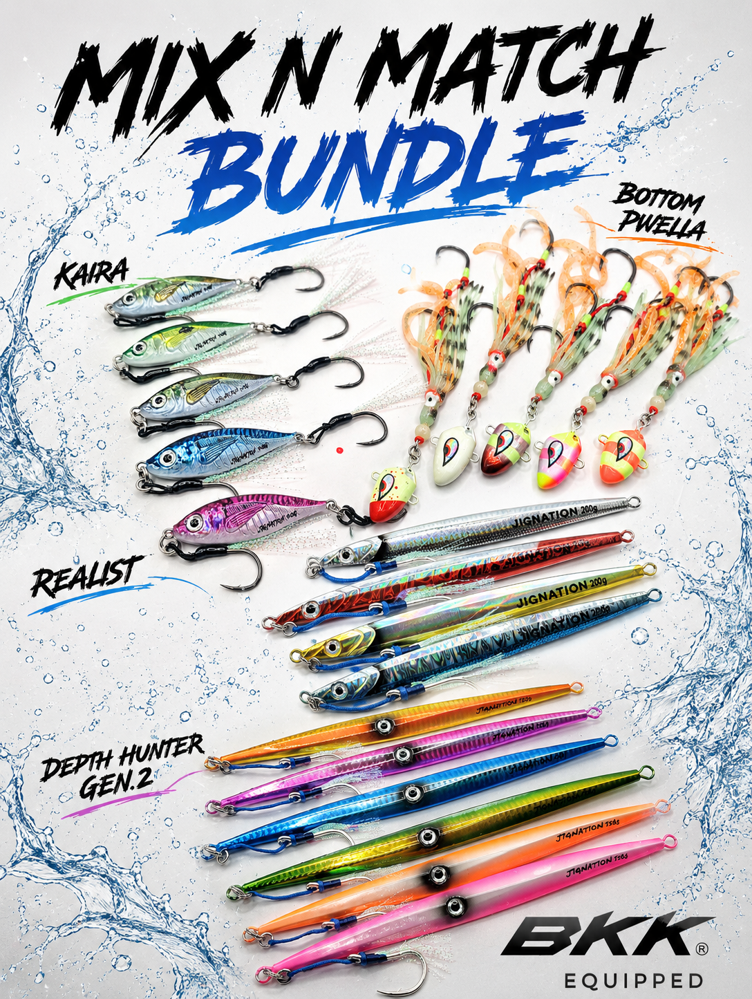 MIX N MATCH - JIG BUNDLES